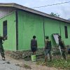 Kampung Yamboi Dihijaukan Oleh Tim Satgas TMMD ke-130 Kodim 1808/Mansel, Hidupkan Suasana Asri dan Nyaman