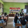Satgas TMMD 130 Kodim 1416/Muna Sosialisasi Bahaya Narkoba Kepada Pelajar SMKN 4 Muna
