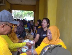 DPD Golkar Lumajang Jual Sembako Murah Menyikapi Keluhan Naiknya Bahan Pokok