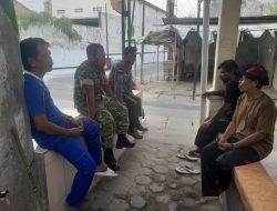 Serka Sudiyono, Sambangin Warga Sambil Dengarkan Aspirasi dan Tekankan Jaga Kondusif Wilayah