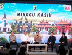 Wakapolda Sumsel gelar Minggu Kasih wujudkan Program 100 Hari Kapolri
