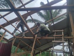 ‎TNI AD Kebut Pembangunan Rumah Layak Huni untuk Warga di Simpang Keuramat Aceh Utara