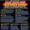 Ketua ACPAI dan Humas Tegaskan: Jangan Jadikan Stempel “Wartawan Bodrex” sebagai Alat Mendiskreditkan Pers