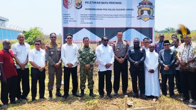 Sinergitas TNI-POLRI dan Pemda, Pembangunan Pos Polisi Gudang Arang Diharapkan Perkuat Keamanan Masyarakat