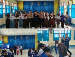 Bidhumas Polda PBD Sosialisasikan Bahaya Judol, Pinjol, dan Peredaran Narkotika di SMA Negeri 5 Kabupaten Sorong