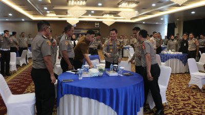 Wakapolda Sumsel Pimpin Monev Personel yang Bertugas di Luar Struktur Polri