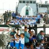 Kenalkan Dunia Kemaritiman Sejak Dini, Kodaeral XIV Terima Kunjungan Edukasi Murid TK Negeri 9 di Kapal Perang Republik Indonesia