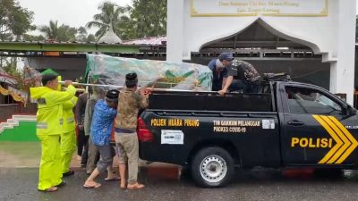 Lewat Program Si Baja, Polsek Muara Pinang Bantu Antar Jenazah Warga ke Pemakaman