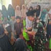 Satgas TMMD Ke-130 Kodim 1808/Mansel Berikan Tali Asih Kepada Anak Yatim Piatu