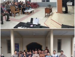Minggu Kasih di GPdI Filadelfia Ngabang, PLT Kapolsek Ngabang Ajak Masyarakat Tertib Berlalu Lintas dan Jauhi Narkoba