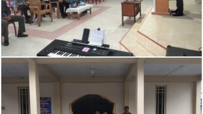 Minggu Kasih di GPdI Filadelfia Ngabang, PLT Kapolsek Ngabang Ajak Masyarakat Tertib Berlalu Lintas dan Jauhi Narkoba