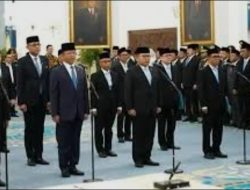 Presiden Prabowo Reshuffle Kabinet Merah Putih, 18 Pejabat Dilantik Termasuk Kapolri Baru