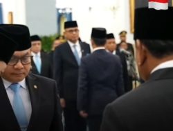 Presiden Prabowo Lantik Dudung Abdurachman sebagai Menko Polkam