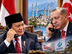 Erdogan Telepon Prabowo, Bahas Perdagangan dan Industri Pertahanan hingga Undangan COP31 di Antalya