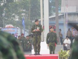 Kaskogabwilhan III Pimpin Upacara HUT ke-81 TNI di Timika, Teguhkan Soliditas Tiga Matra dan Kebersamaan dengan Rakyat