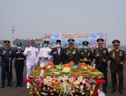 Syukuran HUT Ke-81 TNI di Lanud SMH Palembang, Kasdam II/Swj Potong Tumpeng Sebagai Simbol Kebersamaan dan Regenerasi