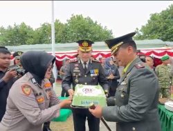Perkuat Sinergitas, Kapolres Pidie Hadiri dan Meriahkan Peringatan HUT ke-81 TNI