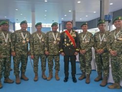 Pangdam II/Sriwijaya Hadiri Peringatan HUT Ke-81 TNI di Mabes Cilangkap