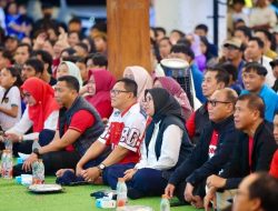Dandim 0825/Banyuwangi Nobar Final FIFA ASEAN Cup, Dukungan untuk Garuda Menggema di Pendopo