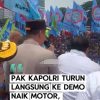 Kapolri Tinjau Langsung Aksi Unjuk Rasa Buruh dan Imbau Massa Pulang dengan Tertib