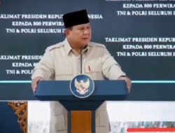 Presiden Prabowo Beri Taklimat kepada 800 Perwira Tinggi TNI-Polri, Tekankan Soliditas dan Sinergi Hadapi Tantangan Bangsa