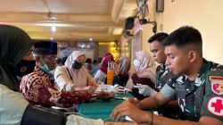 Kompi Medis Yonif TP 951/Pandeka Marapi Bersama Puskesmas Rambatan 1 Gelar Cek Kesehatan Gratis di Nagari Balimbing