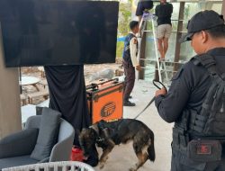 Cegah Ancaman Bom, Unit K-9 Sisir Area Pengamanan MotoGP Mandalika