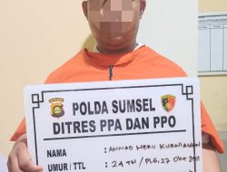 Gerak Cepat Polda Sumsel, Terduga Pelaku Kekerasan Seksual terhadap Anak Diamankan