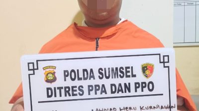 Gerak Cepat Polda Sumsel, Terduga Pelaku Kekerasan Seksual terhadap Anak Diamankan