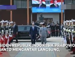 Presiden Prabowo Antar Kepulangan Presiden Mesir di Halim Perdanakusuma