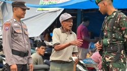 Yonif TP 951/Pandeka Marapi Bersama Polsek Rambatan Gelar Patroli Gabungan, Jaga Kamtibmas Tetap Kondusif