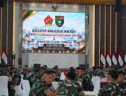 Kodam XIX/TT Gelar Sosialisasi Doktrin Juknis Peternakan dan Pertanian TNI AD, Perkuat Peran Yonif TP dalam Mendukung Ketahanan Pangan Nasional