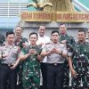 Lawatan Kerja ke Kodam II/Sriwijaya, Kapolda Sumsel Perkuat Sinergi TNI-Polri Jaga Stabilitas Daerah