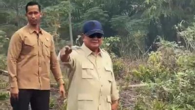 Karhutla Kalimantan Jadi Perhatian, Prabowo Tegaskan Penindakan terhadap Pelaku Pembakaran Lahan