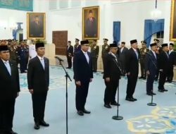 Prabowo Lantik 7 Pejabat Negara, Kristomei Sianturi Gantikan Suharyanto sebagai Kepala BNPB