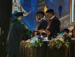 Wakapendam II/Sriwijaya Hadiri Wisuda VII Politeknik Pariwisata Palembang