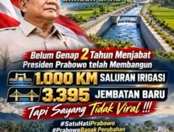 Pembangunan Infrastruktur Era Presiden Prabowo: Ribuan Jembatan dan Saluran Irigasi Berhasil Dibangun