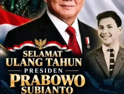 Selamat Ulang Tahun ke-75 Presiden Prabowo Subianto, Doa dan Ucapan Mengalir dari Masyarakat