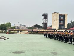 216 Personel Brimob Mabes Polri Perkuat Penanganan Karhutla di Sumsel