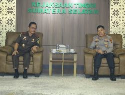 Kapolda Sumsel dan Kajati Perkuat Sinergi Penegakan Hukum yang Profesional dan Berkeadilan