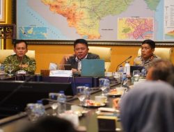 Pangdam II/Sriwijaya Hadiri Rakor Bahas Penanganan Karhutla di Sumsel