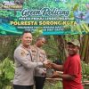 Green Policing, Polresta Sorong Kota Tanam 90 Pohon Produktif untuk Dukung Ketahanan Pangan dan Kamtibmas