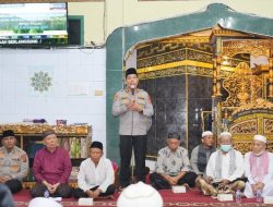 Safari subuh Kapolda sumsel ajak masyarakat Harkamtibmas