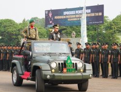 Pangdam II/Sriwijaya Melantik 318 Prajurit Remaja Berpangkat Sersan Dua