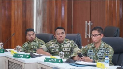 Kasdam IV/Diponegoro Ikuti Evaluasi Tatatuksat Satuan Jajaran TNI AD TA 2026