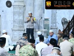Subuh Keliling di Idi Tunong, Kapolres Aceh Timur Ajak Warga Bersama Jaga Kamtibmas