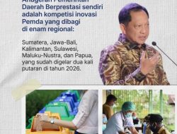 Mendagri Tito Pastikan Anugerah Pemda Berprestasi Berlanjut, Dukungan Program MBG Masuk Kategori Penilaian